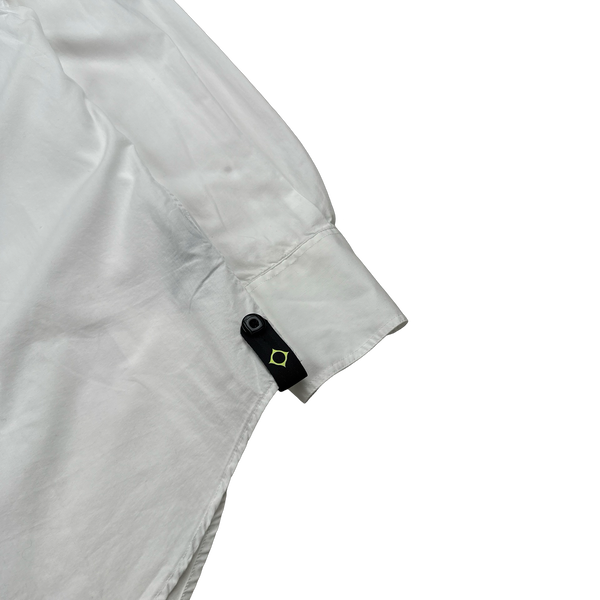 Ma Strum White Buttoned Overshirt - Large
