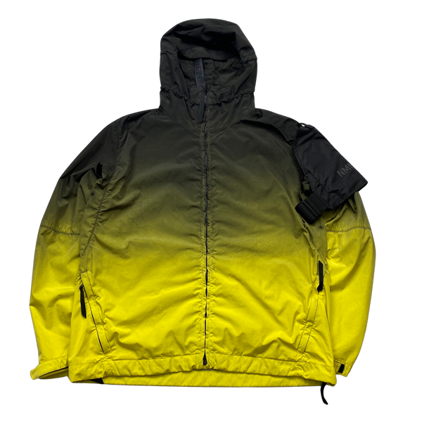 Nemen Nylon Shell Ombre Hooded Windbreaker Jacket - XL