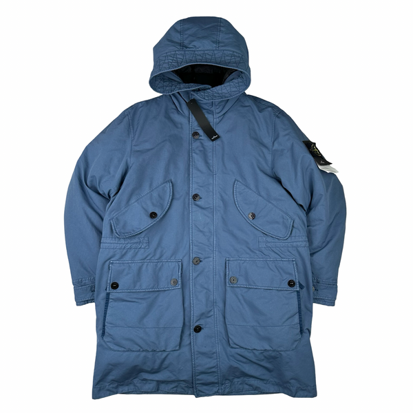 Stone Island 2022 Blue David TC Down Jacket - XL