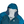 Load image into Gallery viewer, Salomon Blue Colour Block Advanced Skin Dry Waterproof Lightweight Jacket - Medium
