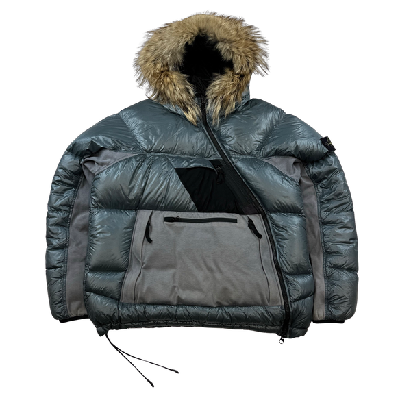 Stone island pertex hot sale down jacket