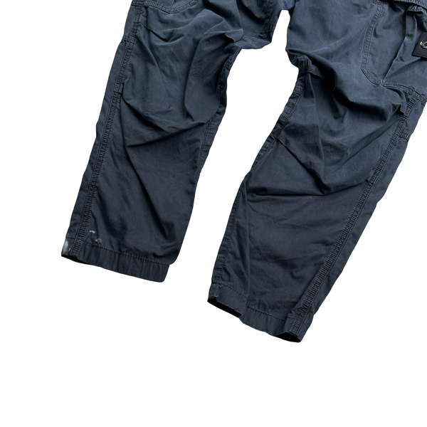 Stone Island 2015 Navy RE T Cargo Trousers - Medium