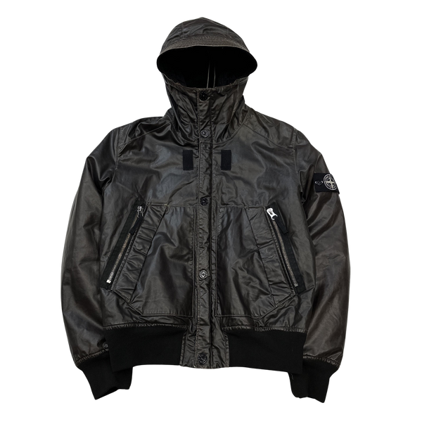 Stone island deals waxed ice 2