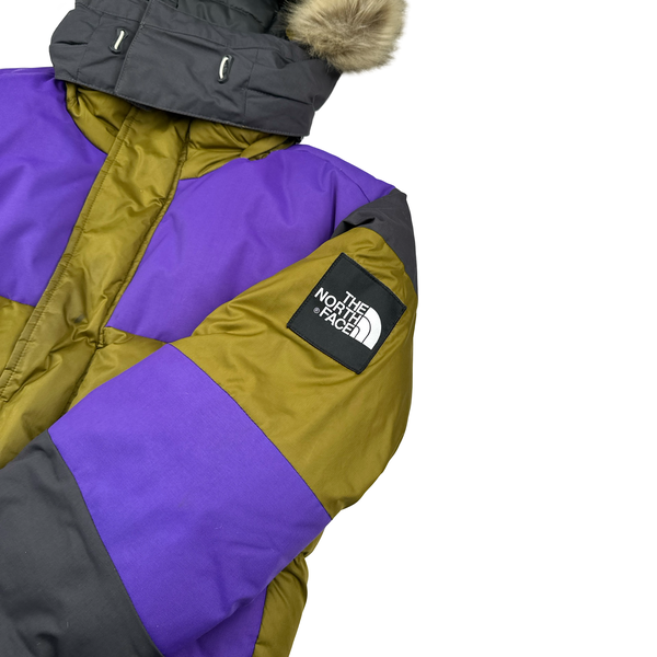 North Face Vostok 550 Down Filled Multi Colour Puffer Jacket - Small