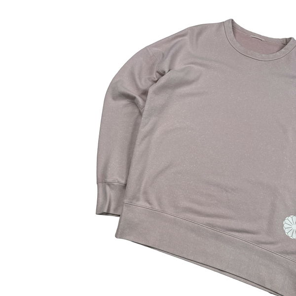 Ten C Logo Light Pink Crewneck Jumper - Large