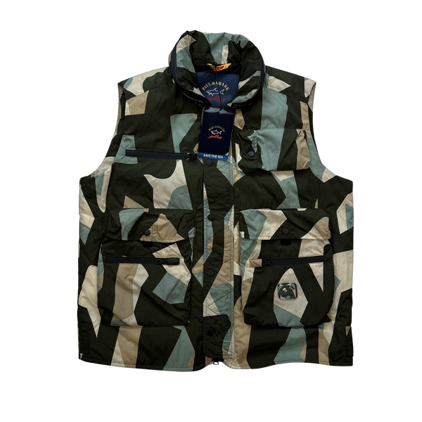 Paul and shark camo jacket hotsell