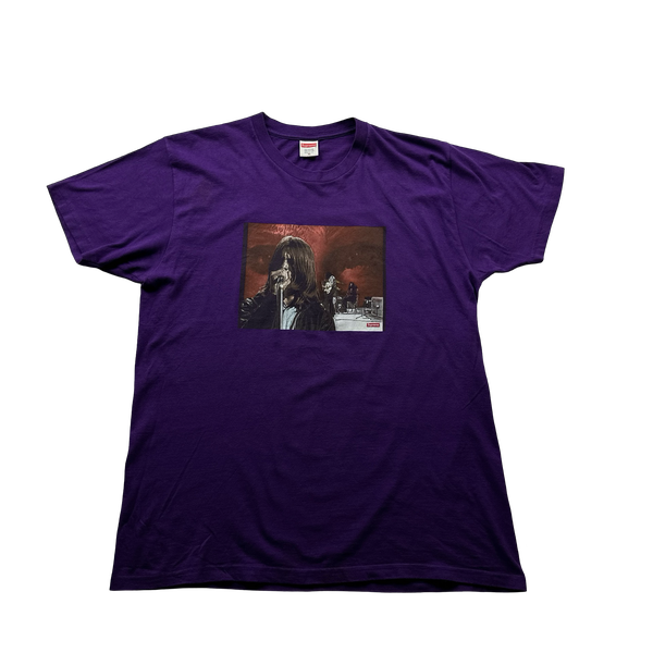 Supreme Purple Band T Shirt - XL