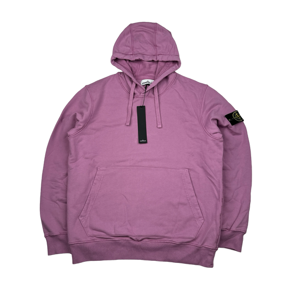 Stone Island 2020 2020 Pink Cotton Pullover Hoodie - XL