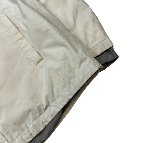 Prada Ivory Goretex Parka Jacket- Large