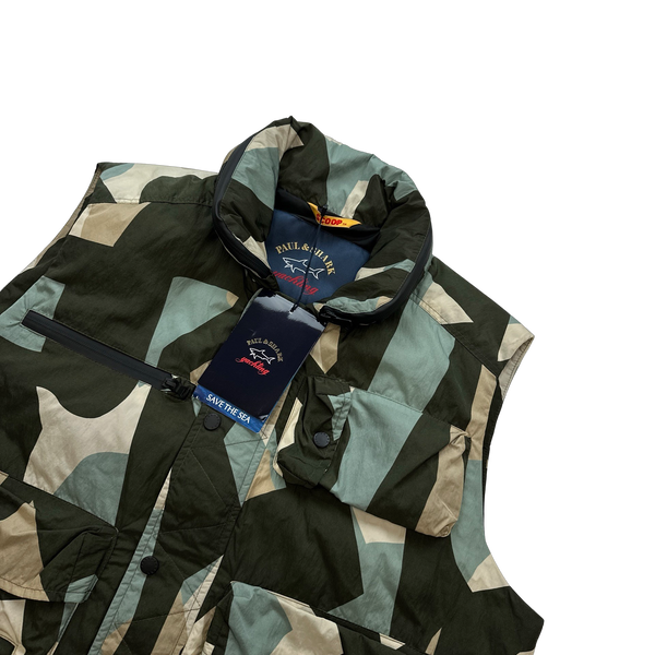 Paul and shark camo jacket best sale