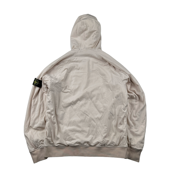 Stone Island 2022 Light Pink Comfort Tech Composite Reversible Polartec Jacket - XL