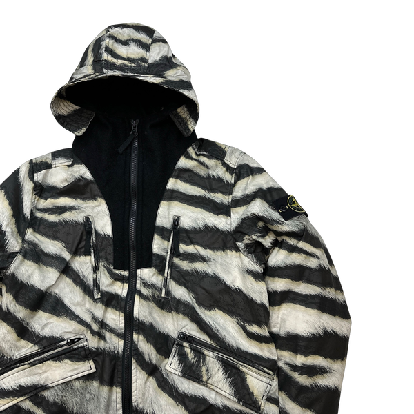 Stone Island 2018 White Tiger Camo 50 Fili Primaloft Jacket