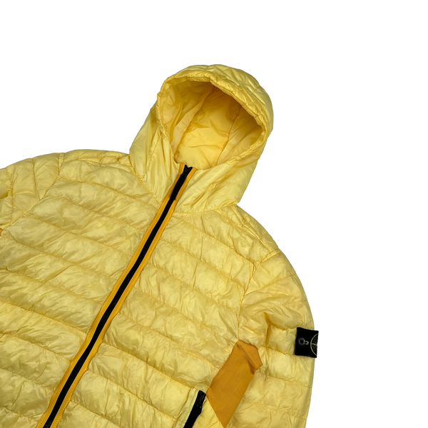 Stone Island 2018 Yellow Down Filled Puffer Jacket - XL