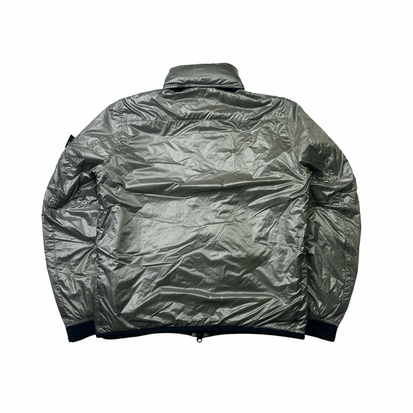 Stone Island 2018 Grey Pertex Quantum Primaloft Jacket Medium Mat s Island
