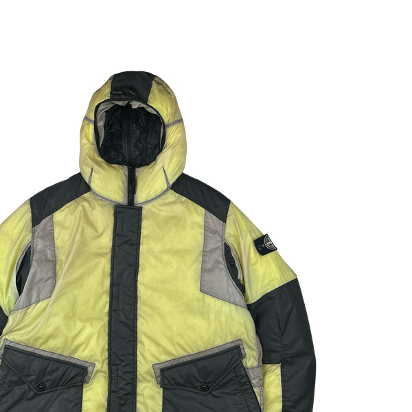 Stone Island 2016 Resin T Shell Down Puffer Ice Jacket Large