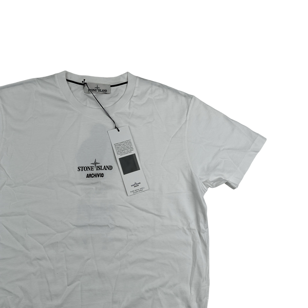 Stone Island 2015 Pure Metal Archivo Short Sleeve T Shirt - Large