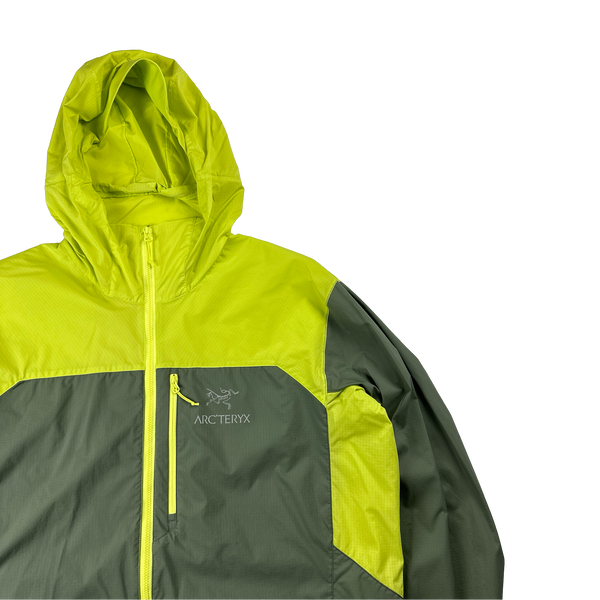 Arcteryx Lightweight Hooded Windstopper Jacket - Large