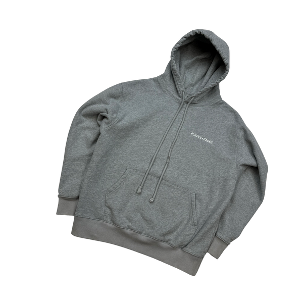 Places+Faces Light Grey Hoodie - Medium