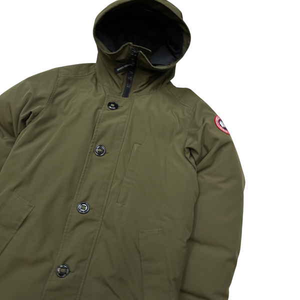 Canada goose khaki clearance parka