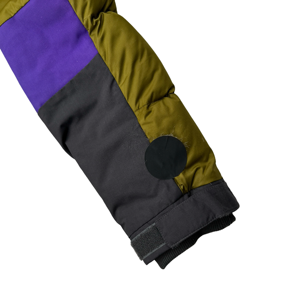 North Face Vostok 550 Down Filled Multi Colour Puffer Jacket - Small