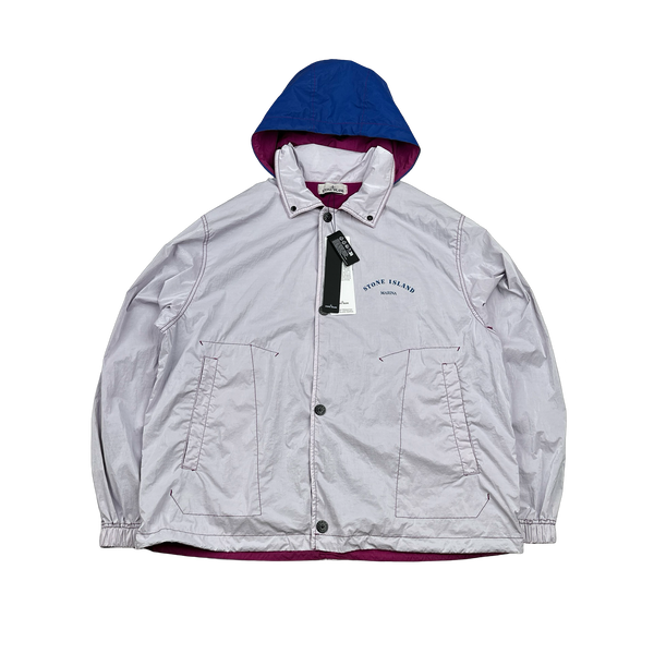 Stone Island Nylon Metal Reflective Marina Jacket Large