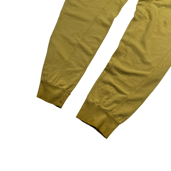 CP Company Yellow RE-Colour Spellout Joggers - XXL