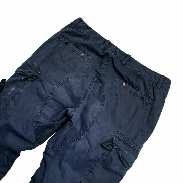 Stone Island 2015 Navy RE T Cargo Trousers - Medium