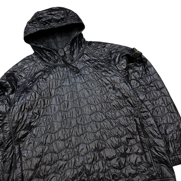 Stone Island Black Pertex Quantum Primaloft Smock  - Small