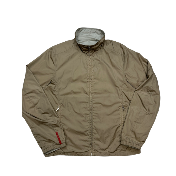 Prada Beige/Camel Reversible Jacket - Large – Mat's Island