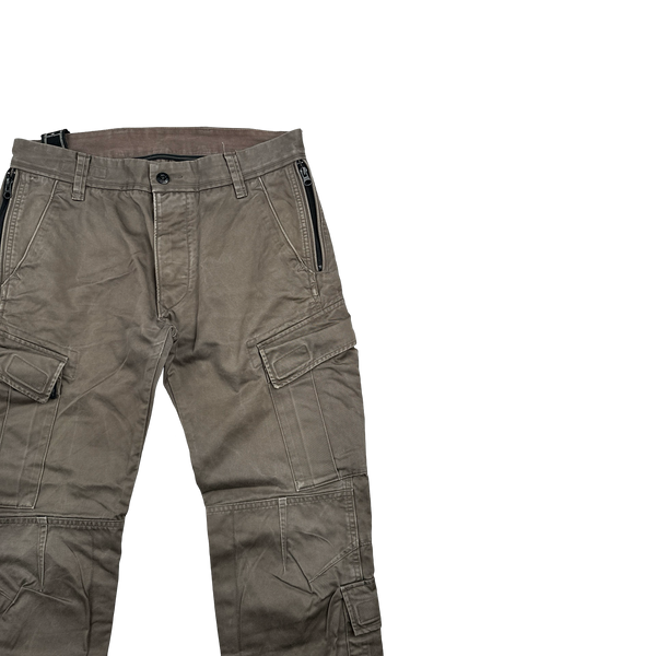 Stone Island 2008 Multipocket Straight Fit Cargo Trousers - 30"