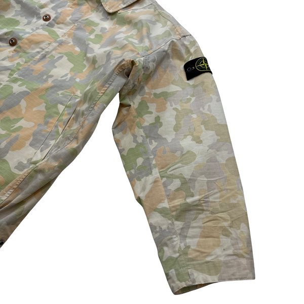 Supreme X Stone Island Reactive Ice Camo Ripstop Jacket - Medium