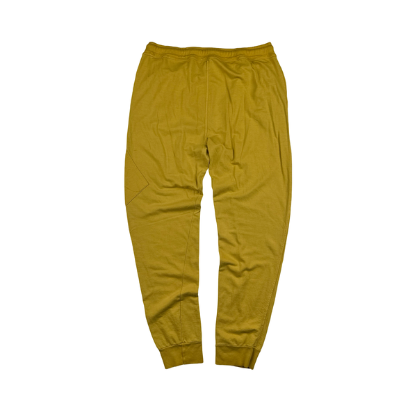 CP Company Yellow RE-Colour Spellout Joggers - XXL