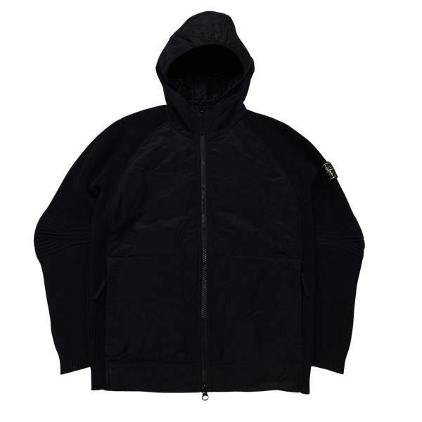 Stone Island Nylon Metal Knitted Jacket - Large