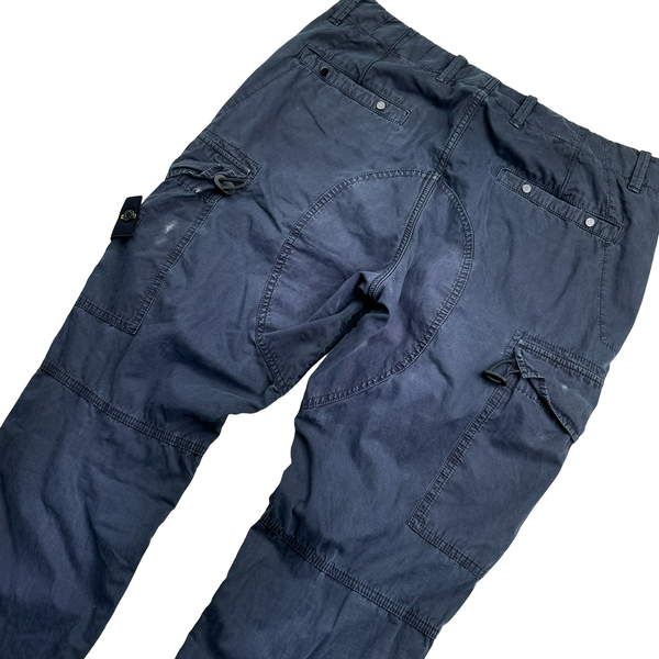 Stone Island 2015 Navy RE T Cargo Trousers - Medium