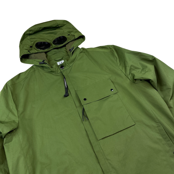 CP Company Green Micro M Goggle Jacket - XXL