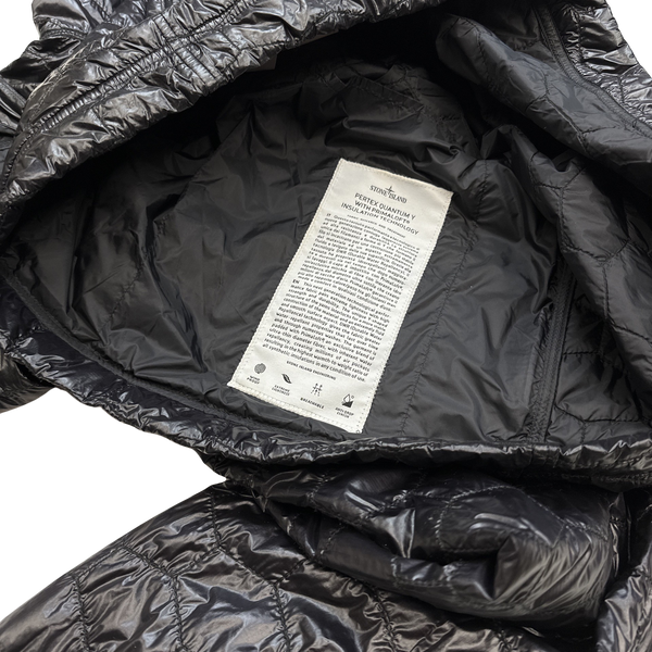 Stone Island Black Pertex Quantum Primaloft Smock  - Small