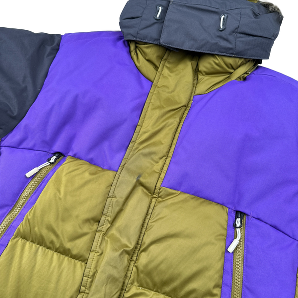 North Face Vostok 550 Down Filled Multi Colour Puffer Jacket - Small