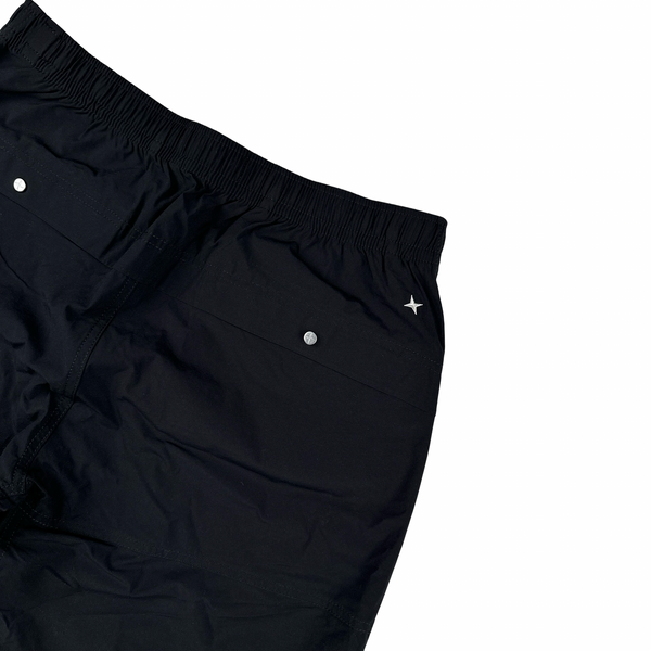 Stone Island 2024 Stellina RE Fit Black Shorts - Large