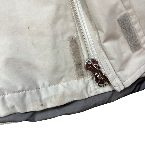 Prada Ivory Goretex Parka Jacket- Large
