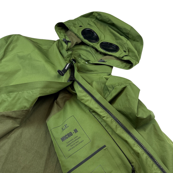 CP Company Green Micro M Goggle Jacket - XXL