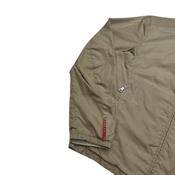 Prada Beige/Camel Reversible Jacket - Large