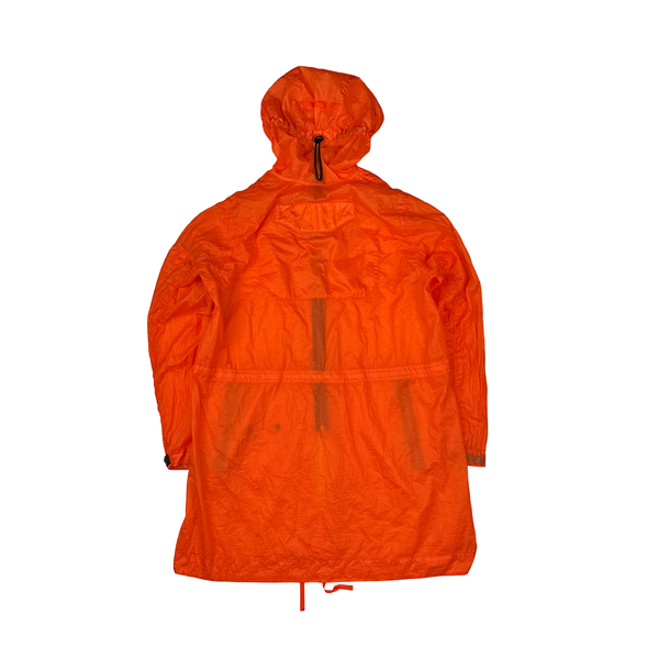 Stone Island Orange Lightweight Long Shadow Project Jacket XL Mat s Island