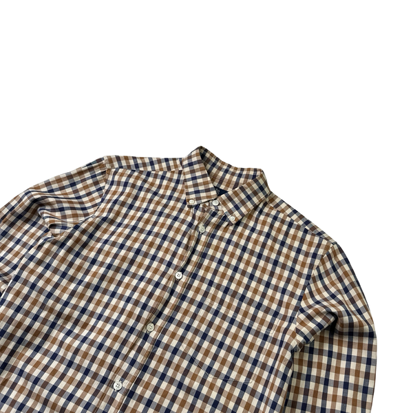 Aquascutum Checked Shirt - Small
