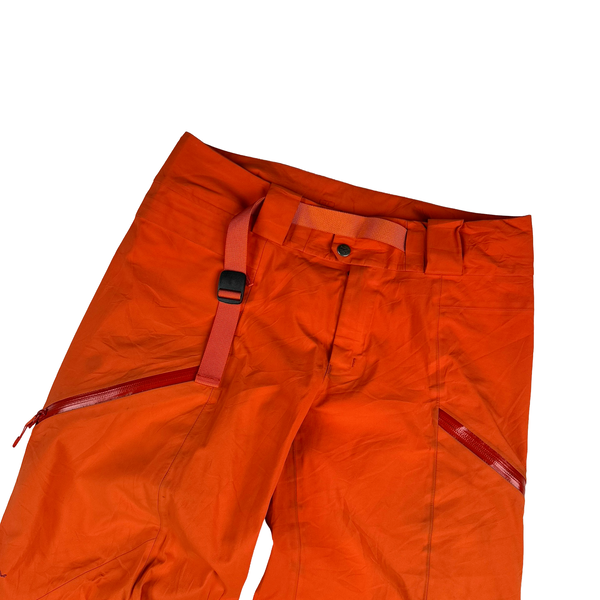 Arcteryx Sabre Orange Multi Pocket Goretex Ski Trousers - Medium