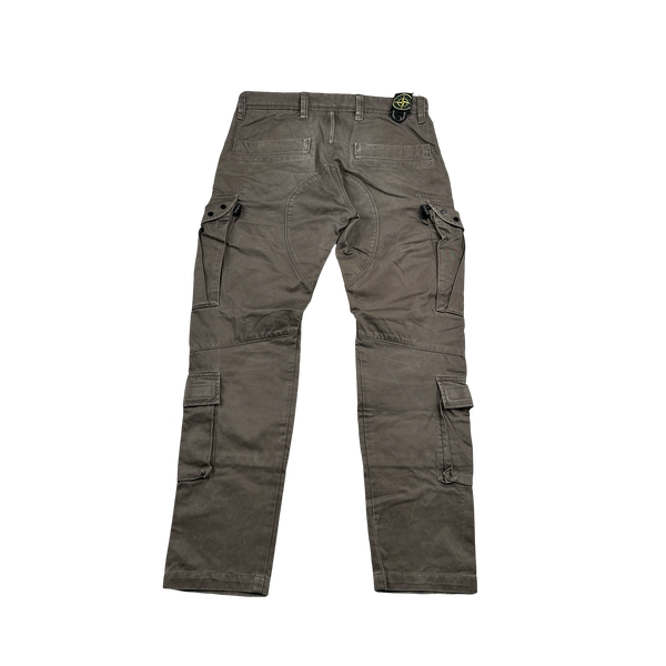 Stone Island 2008 Multipocket Straight Fit Cargo Trousers - 30"