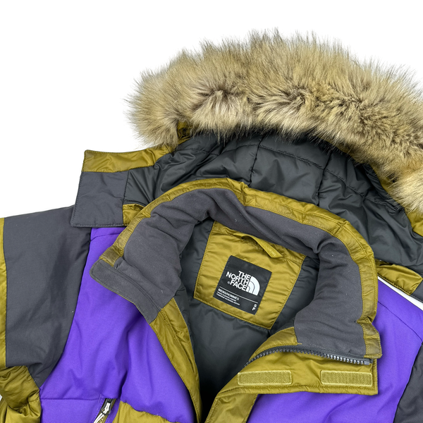 North Face Vostok 550 Down Filled Multi Colour Puffer Jacket - Small