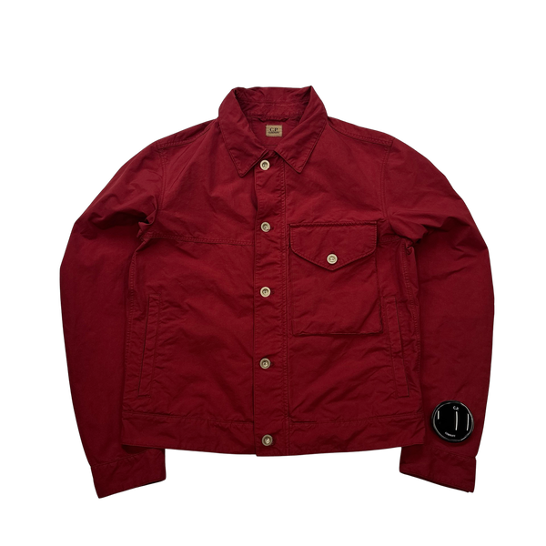 CP Company Red Watch Viewer Chest Pocket David TC Jacket - Medium