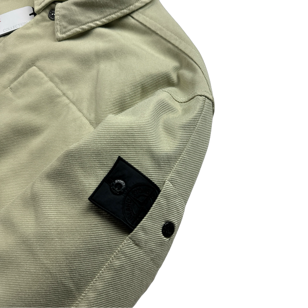 Stone Island 2022 Beige Shadow Project Insulated Coach Jacket - XL