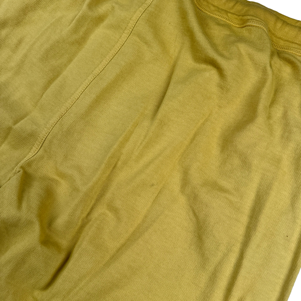 CP Company Yellow RE-Colour Spellout Joggers - XXL