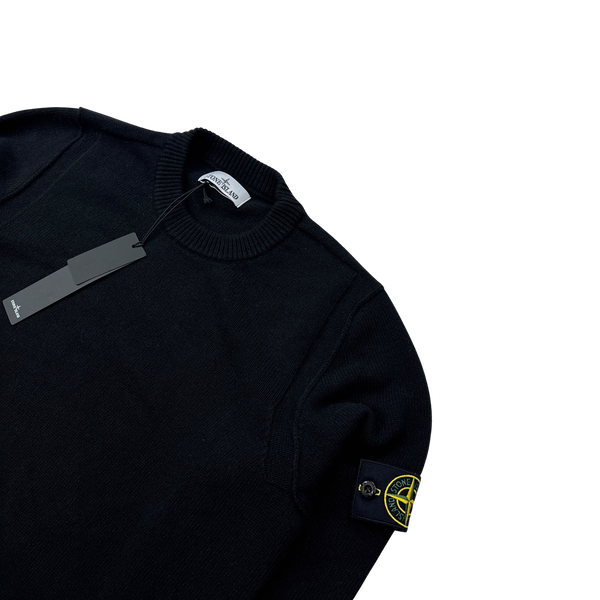 Stone island outlet thick wool jumper